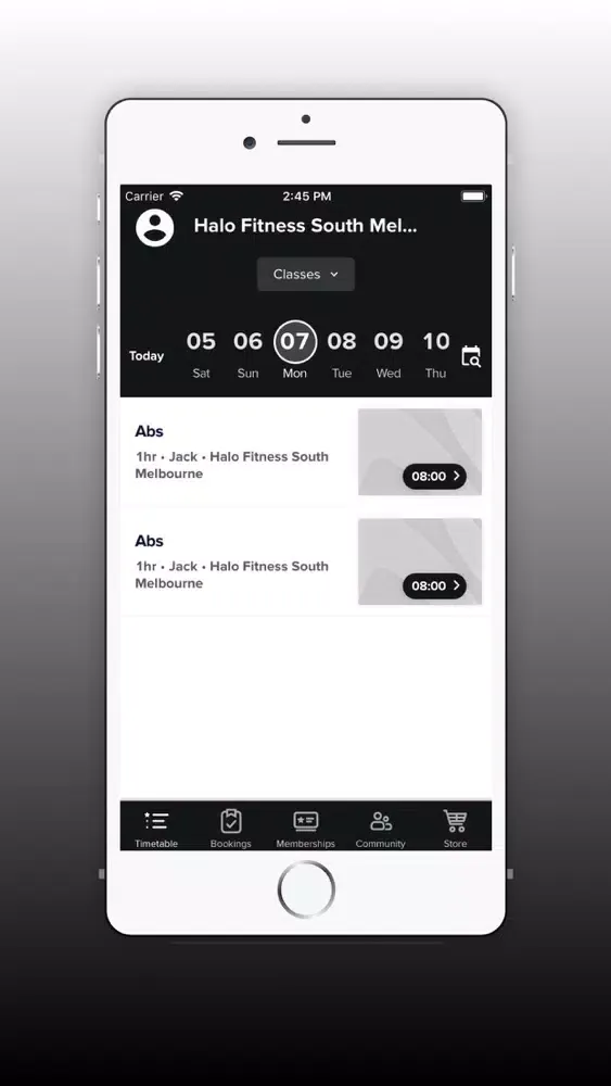 Halo Fitness South Melbourne Screenshots