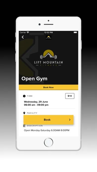 Tangkapan skrin Lift Mountain Fitness