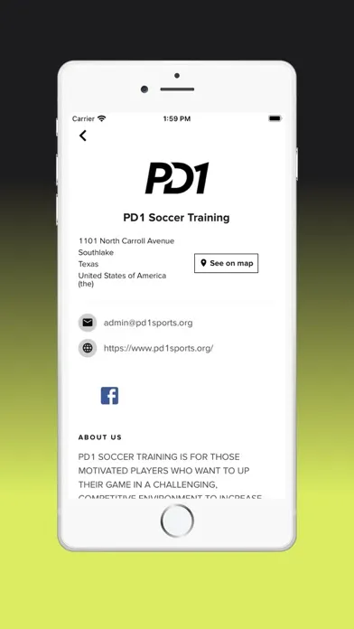 Capturas de pantalla de PD1 Soccer Training