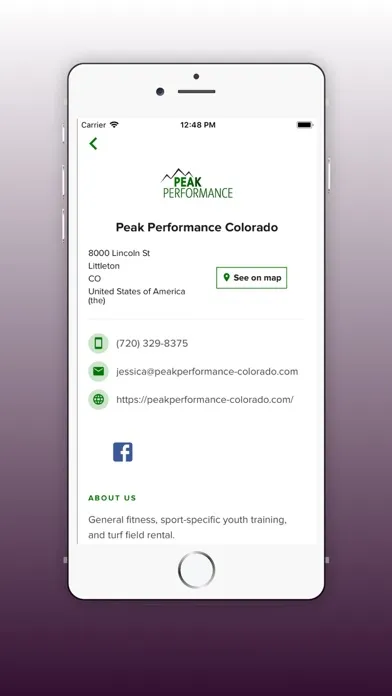 Peak Performance CO سکرین شاٹس