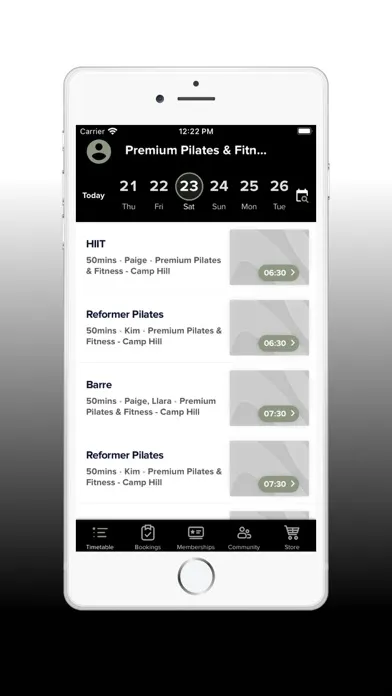 Premium Pilates & Fitness应用截图