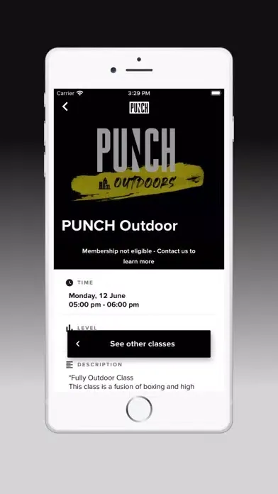 Captures d'écran de PUNCH Boxing Club