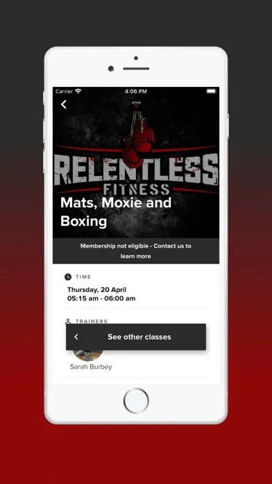 Ảnh chụp màn hình của Relentless Fitness LV