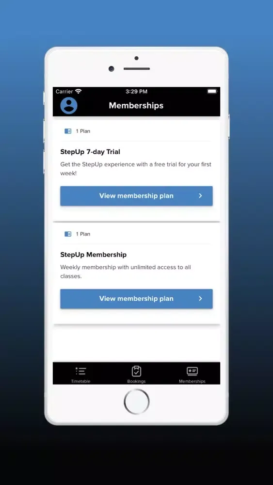 StepUp Health and Fitness Screenshots