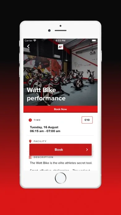 Athlete Factory Member スクリーンショット
