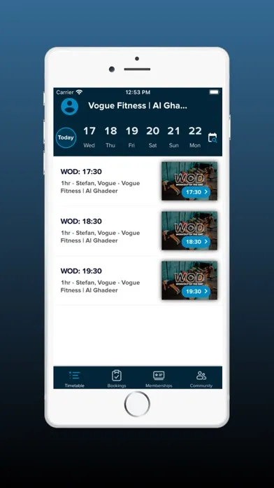Vogue Fitness UAE应用截图