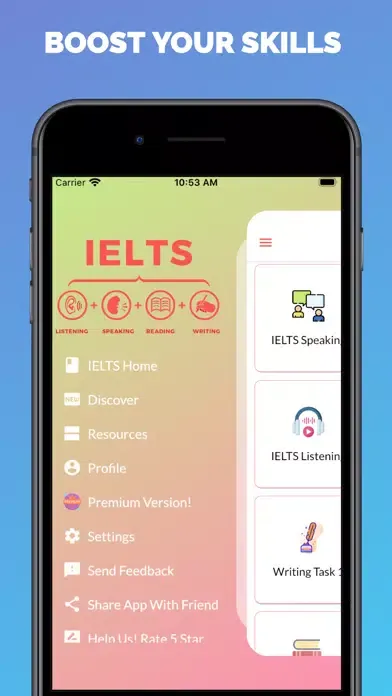 IELTS Pro - Learn at home应用截图