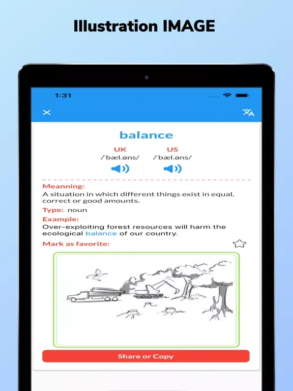 Captures d'écran de IELTS Advanced Words iPad 