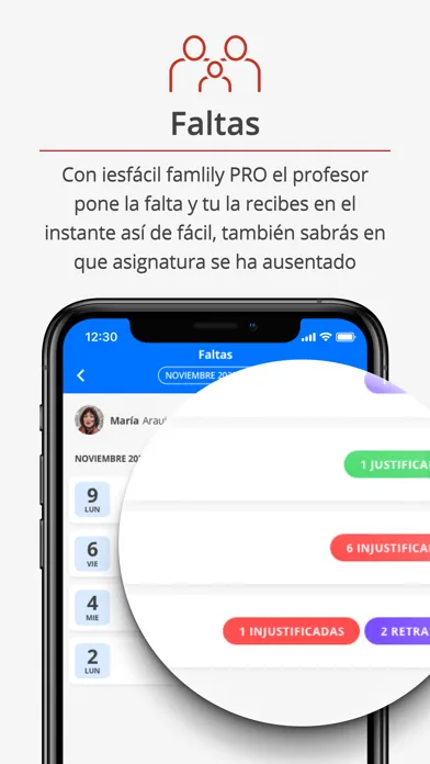 Tangkapan layar IesFácil Family PRO