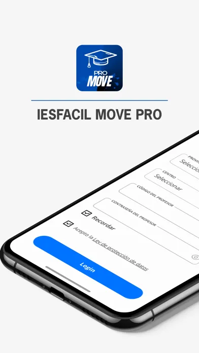 Tangkapan layar IesFácil Move PRO