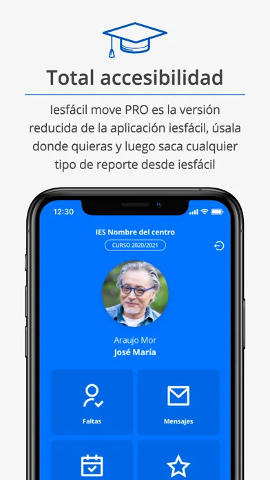 Tangkapan layar IesFácil Move PRO
