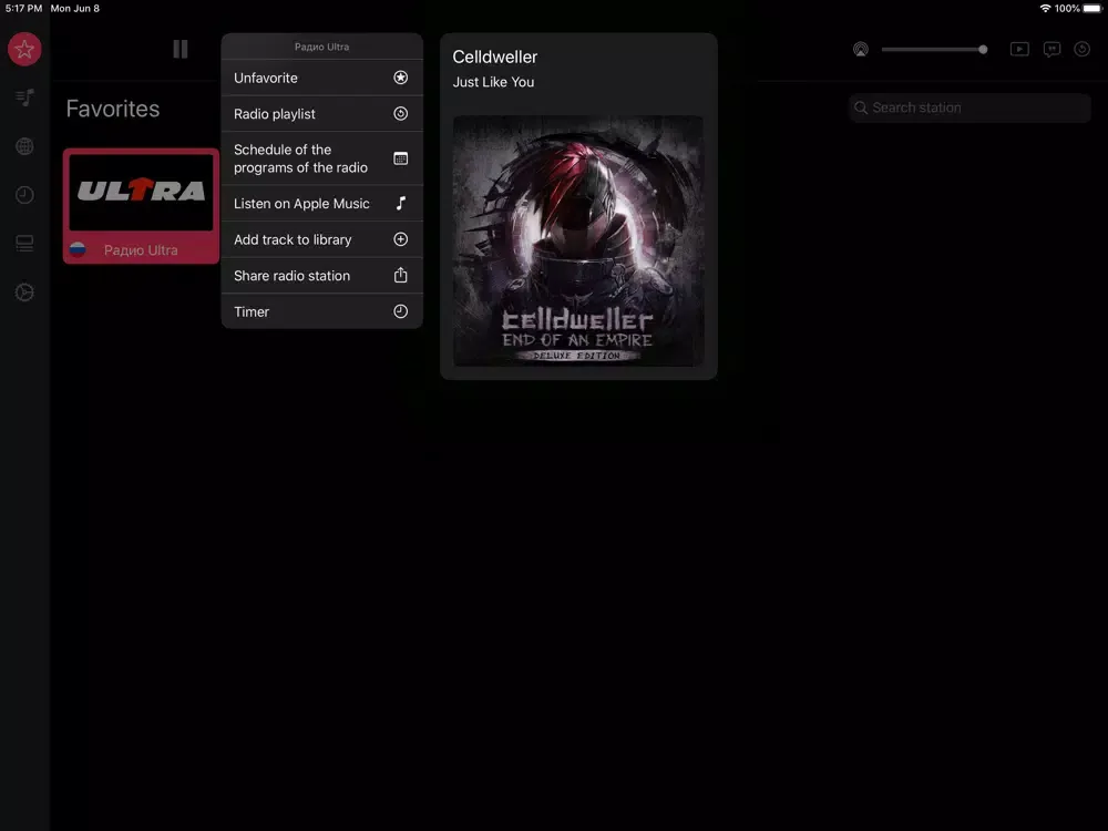 Radio X - Internet Radio iPad  স্ক্রিনশট