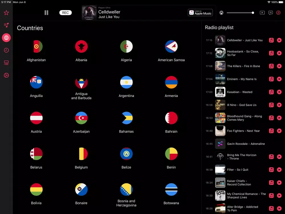Radio X - Internet Radio iPad  স্ক্রিনশট
