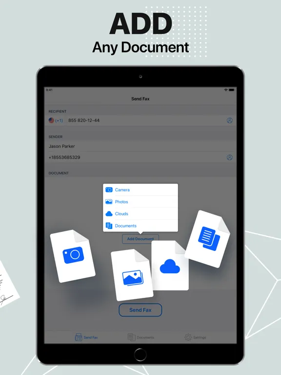FaxFree: Send Fax From iPhone iPad  स्क्रीनशॉट