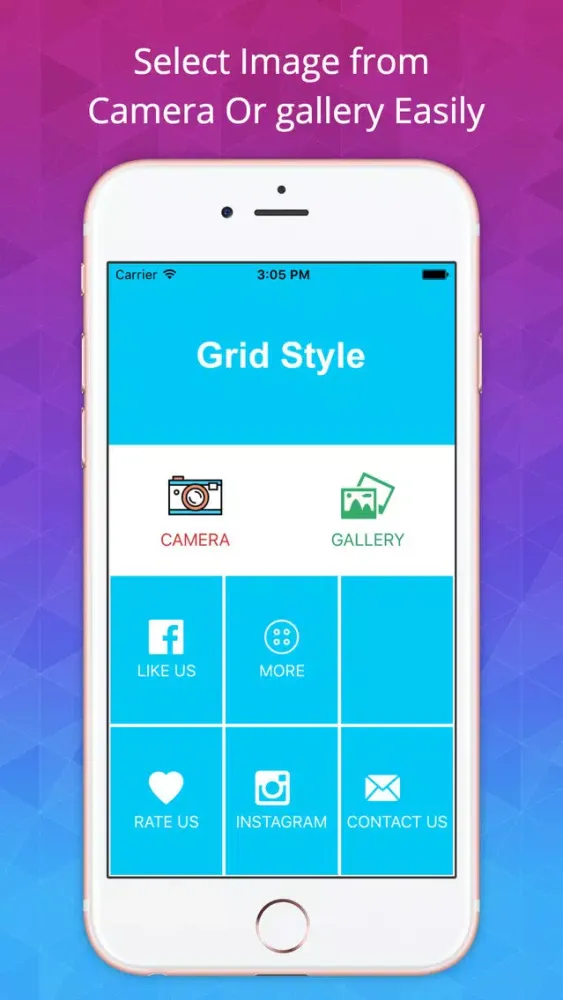 Ảnh chụp màn hình của Split Photo for Instagram -InstaSize Grid Photos