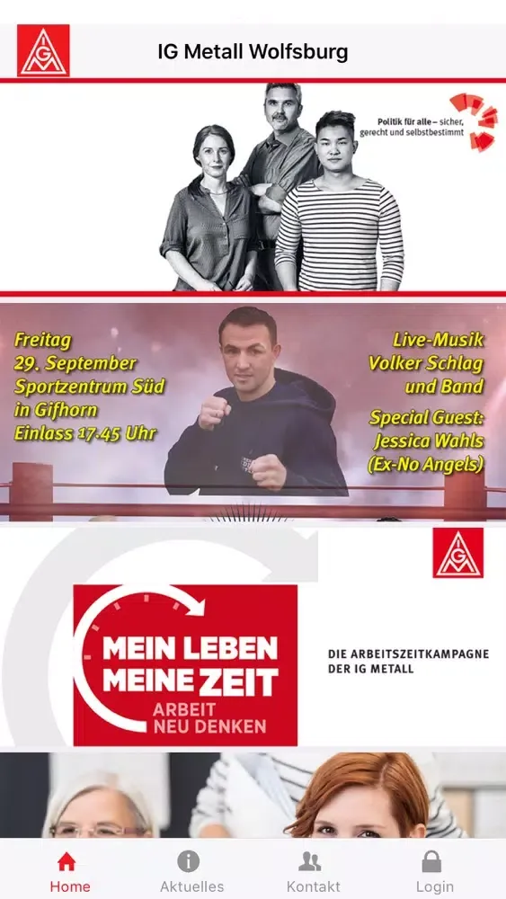 Captures d'écran de IG Metall WOB