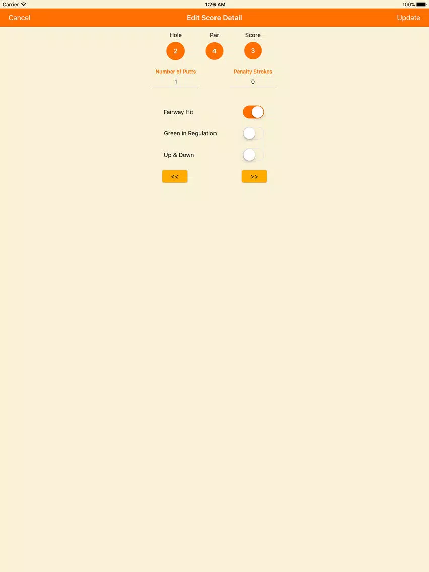 Screenshot di iGolf @ Gulmohar iPad 