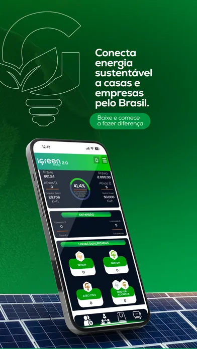 Captures d'écran de iGreen Energy