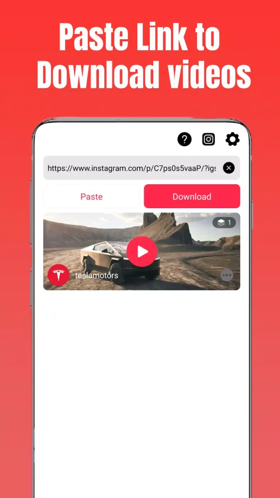 Zrzuty ekranu Story Saver - Video Downloader