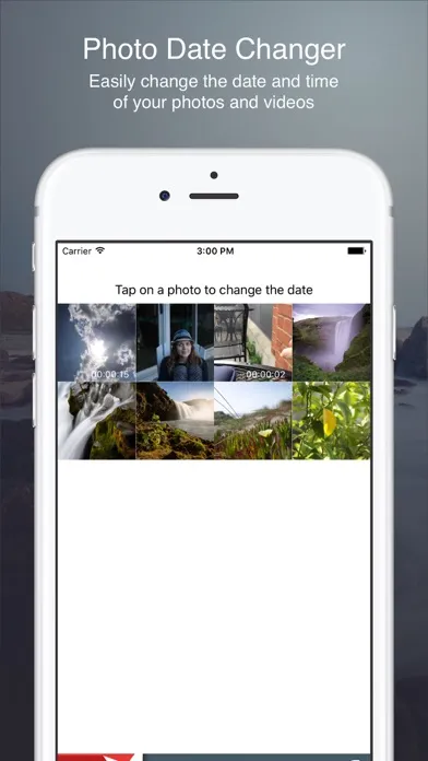 Captures d'écran de Photo Date Changer