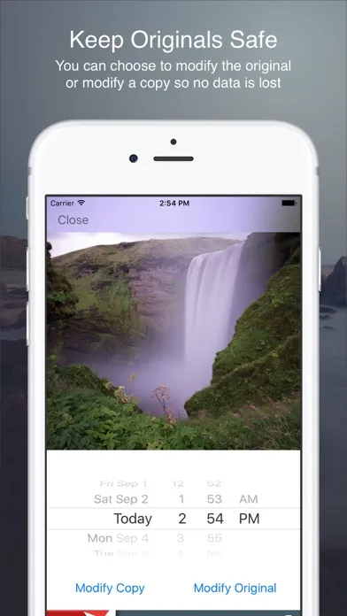 Captures d'écran de Photo Date Changer