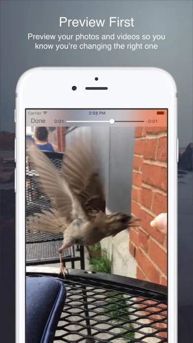 Captures d'écran de Photo Date Changer