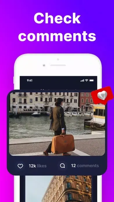 Capturas de tela do IG Followers Tracker & Reports