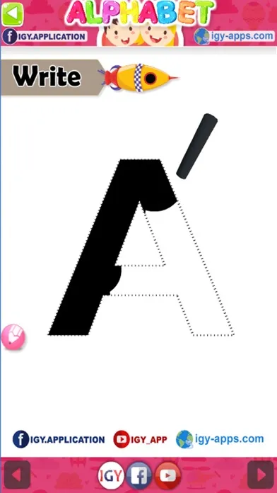 كتاب التلوين الحروف الإنجليزية سکرین شاٹس