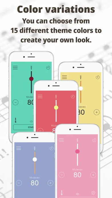 Capturas de pantalla de Smart Metronome & Tuner
