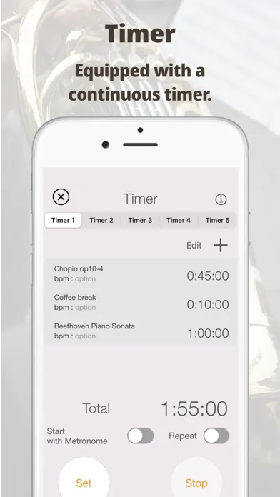 Capturas de pantalla de Smart Metronome & Tuner