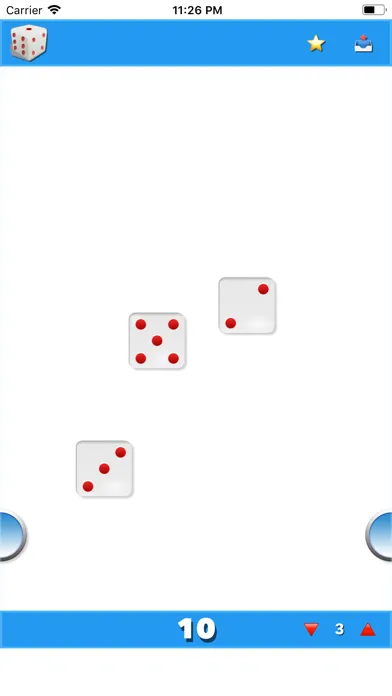 Ảnh chụp màn hình của Shaking Dice