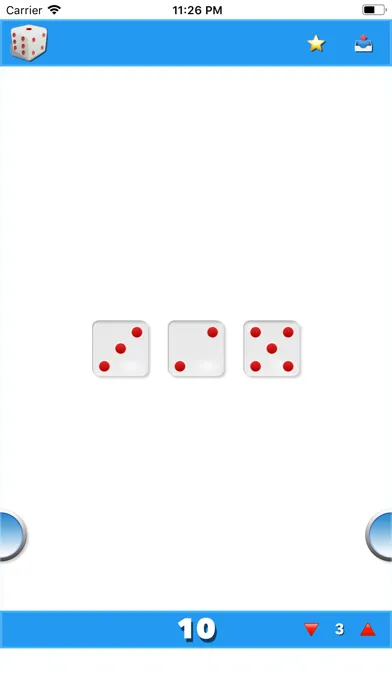 Ảnh chụp màn hình của Shaking Dice