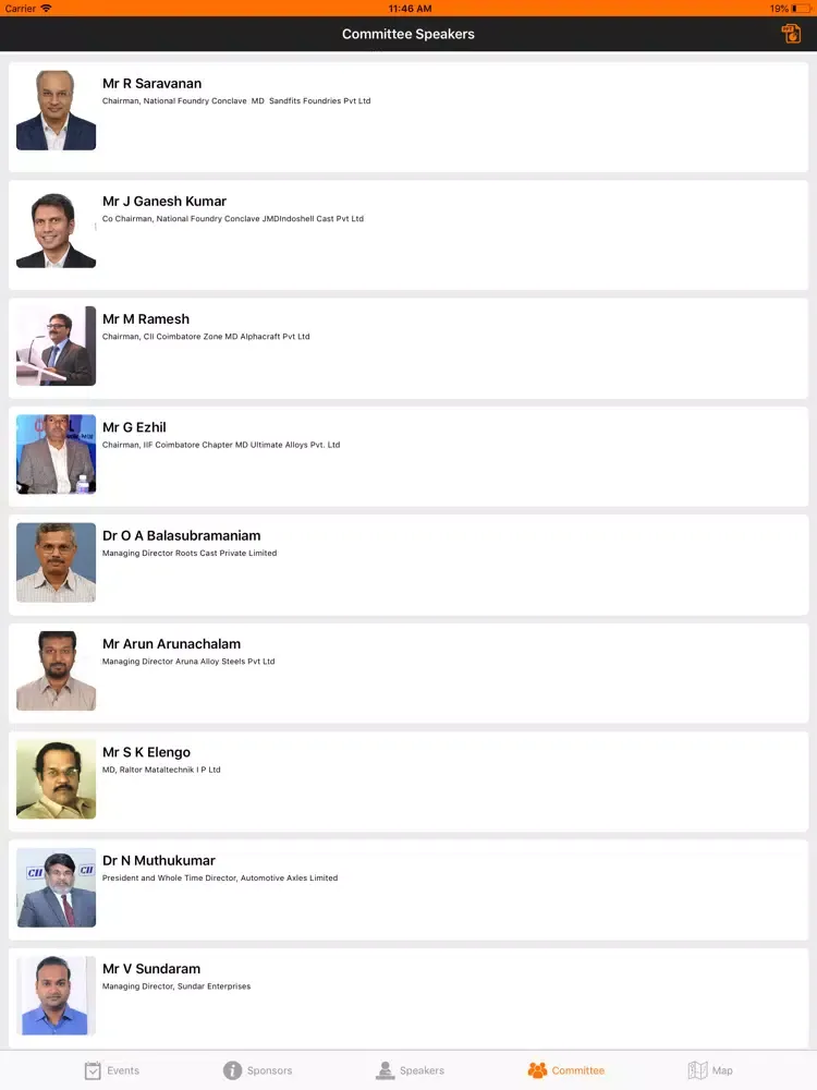 NFC 2018 iPad  سکرین شاٹس