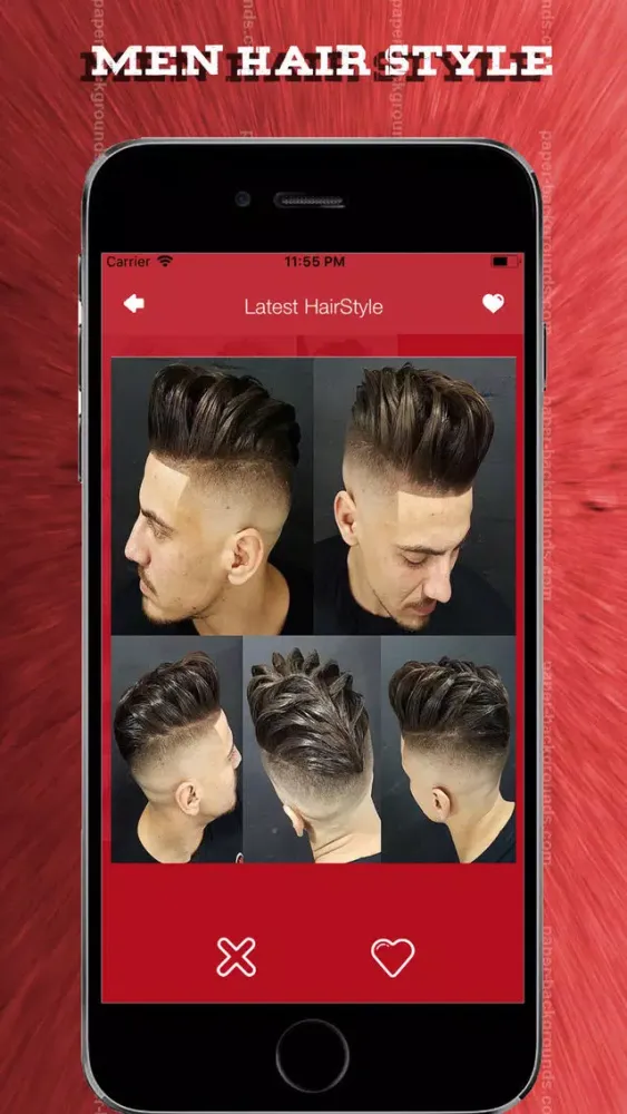 Men Hairstyle set my face Ekran Görüntüleri