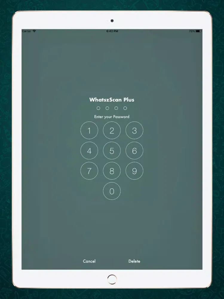 WhatScan Plus iPad  스크린샷