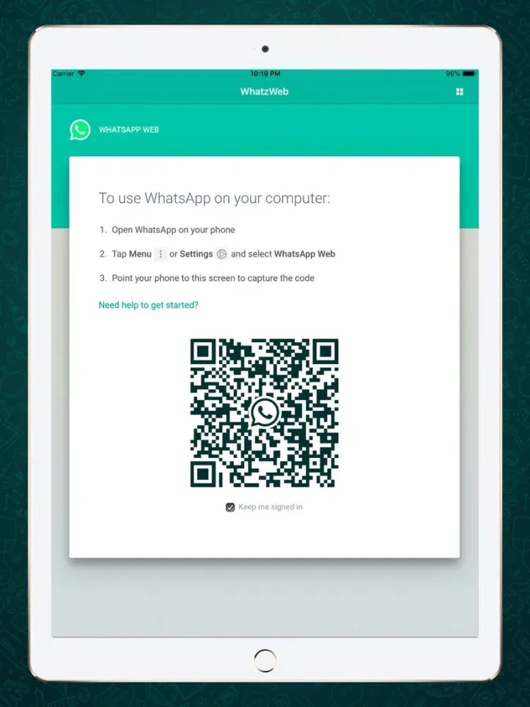 WhatScan Plus iPad  스크린샷