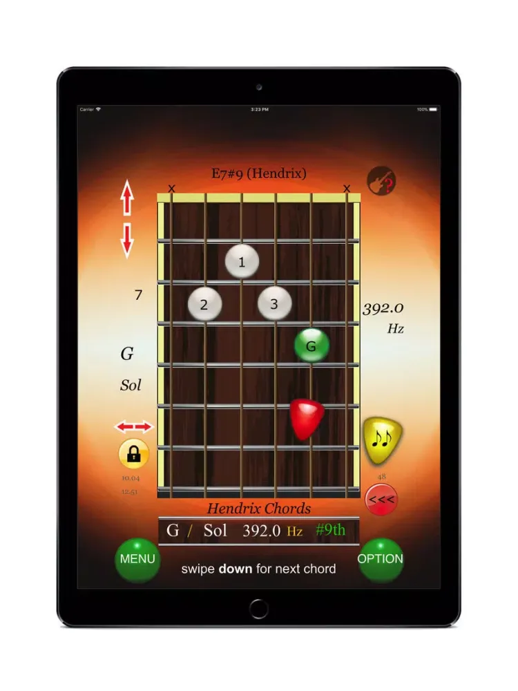 Guitar Chords Book iPad 应用截图