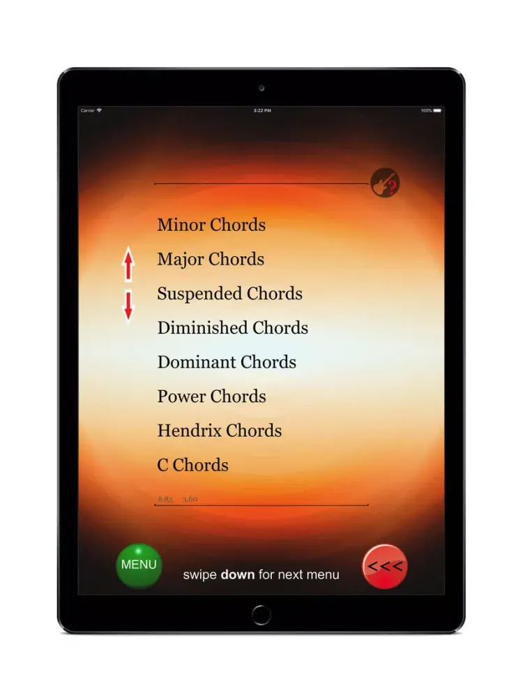 Guitar Chords Book iPad 应用截图