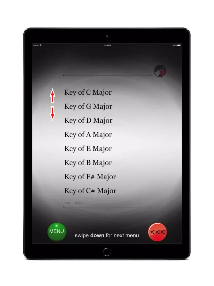 Ảnh chụp màn hình của Chord - Scales : Guitar iPad 