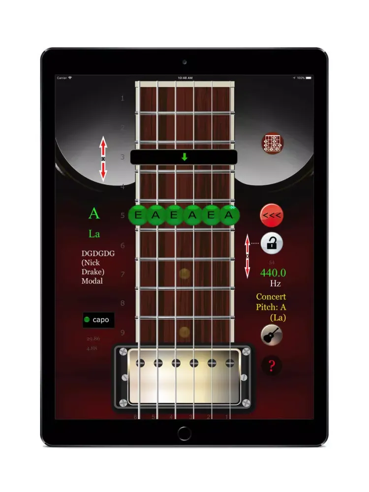 Guitar Fretboard Maps iPad  Screenshots