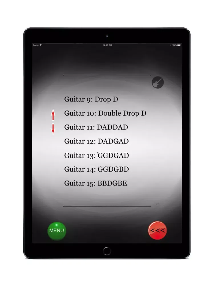 Guitar Simulator - Learn Notes iPad  스크린샷