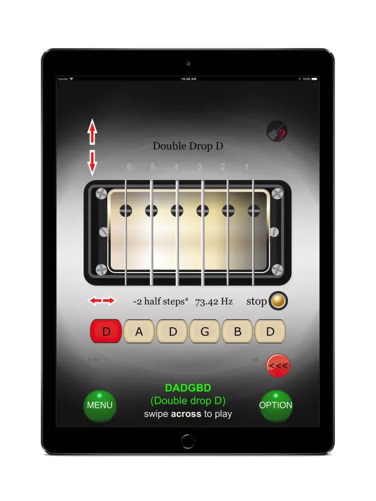 Guitar Tunings (Premium) iPad 應用截圖