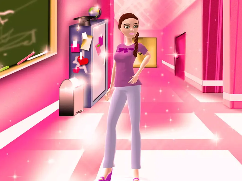 Скриншоты Dress Up Game for Teen Girls: Back to School! Fantasy High Fashion & Beauty Makeover iPad 