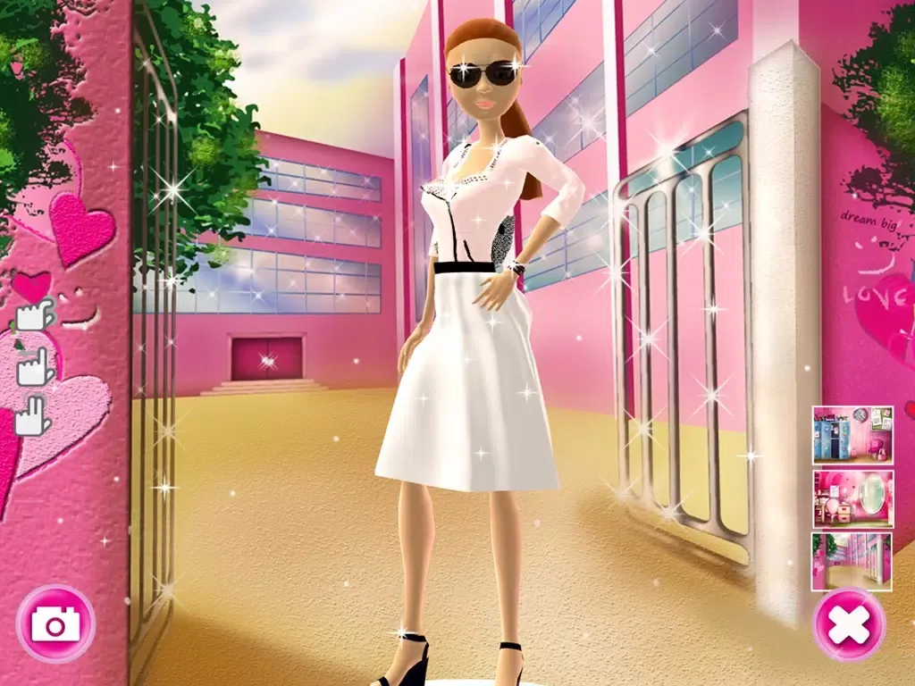 Ảnh chụp màn hình của Teen Fashion Dress Up Game for Girls: Makeup & Beauty Fantasy Makeover Girl Games iPad 