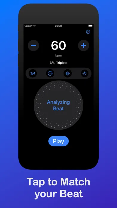 DownBeat Metronome स्क्रीनशॉट