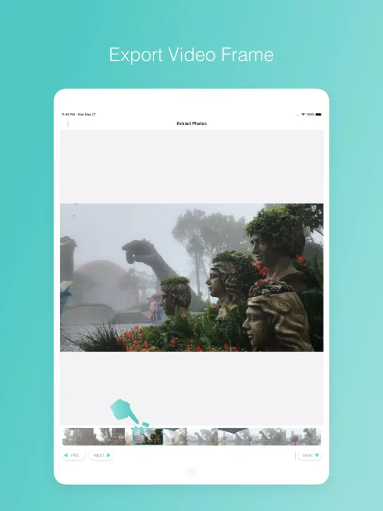 Video To Photo - HD Frame iPad 应用截图