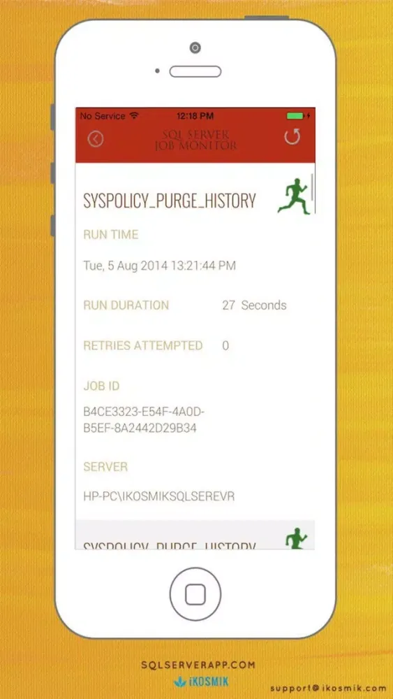 SQL Jobs Monitor for SQL Server DBA Pro স্ক্রিনশট