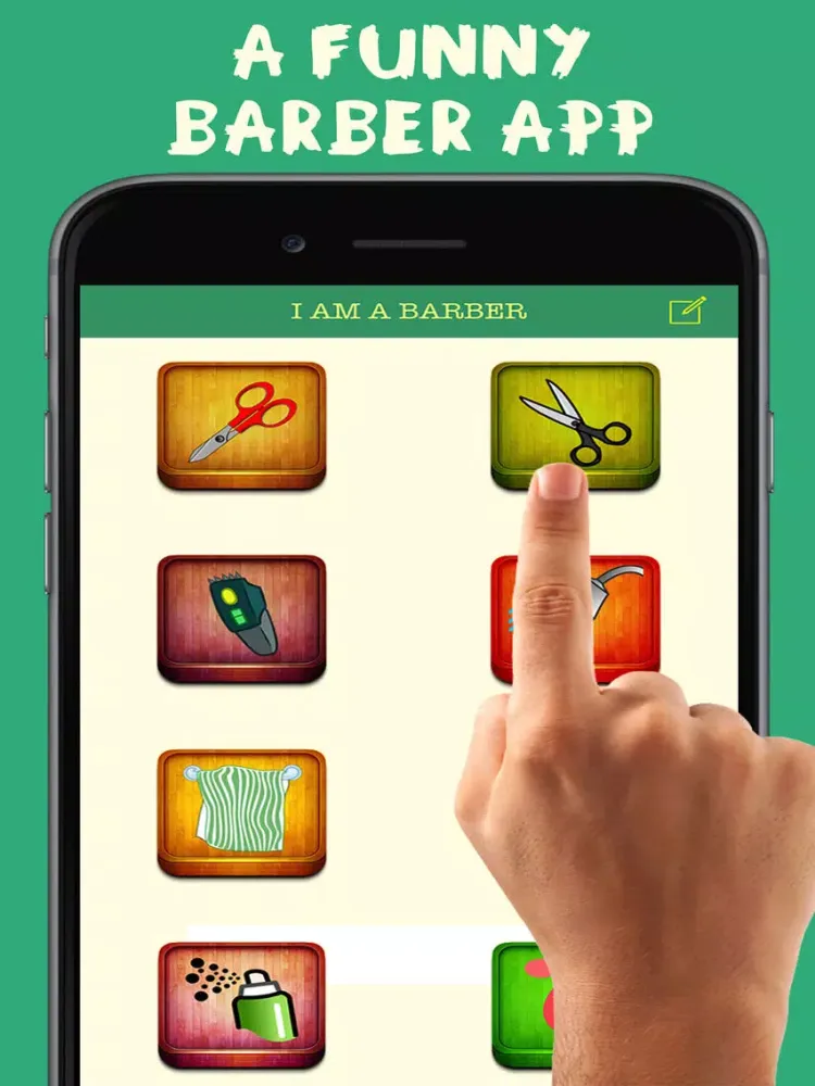 Child Barber Shop - I am A Barber iPad  스크린샷