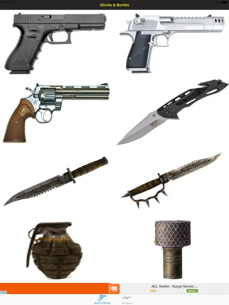 Real Guns Sounds iPad  Ekran Görüntüleri