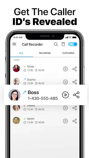 Call Recorder Automatic Screenshots